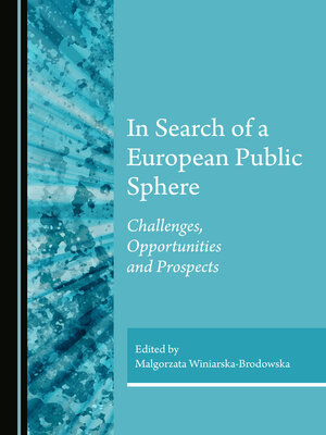 cover image of In Search of a European Public Sphere